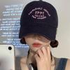 Ricygvm Letter Embroidery Baseball Cap For Women Fashion Duck Tongue Caps Korean Girl Outdoor Sun Visors Solid Cotton Peaked Hat