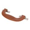 Vintage Suitcase Handle Sturdy Durable Black Trunk Pull Handle Imitation Leather Brownish Plastic Luggage Handles