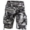 Men's Camo Shorts Summer Casual Half Pants Camouflage Outdoor Sports Short Pants Side Pocket Cotton Breathable Shorts