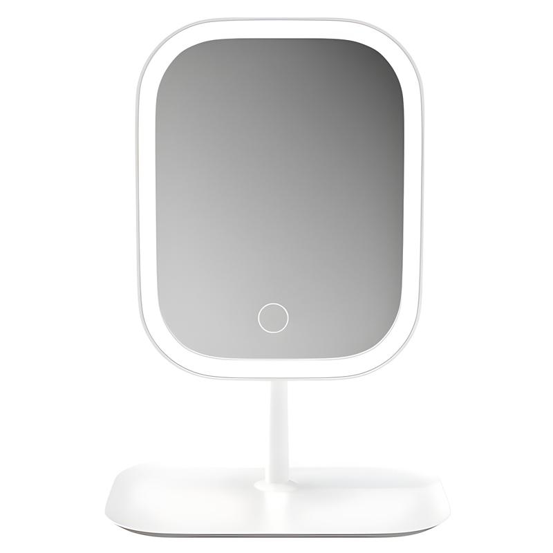 Led Light European Makeup Mirror Desktop Folding Makeup Mirror With Light Fill-In Desktop Vanity Mirror Desktop Mirror