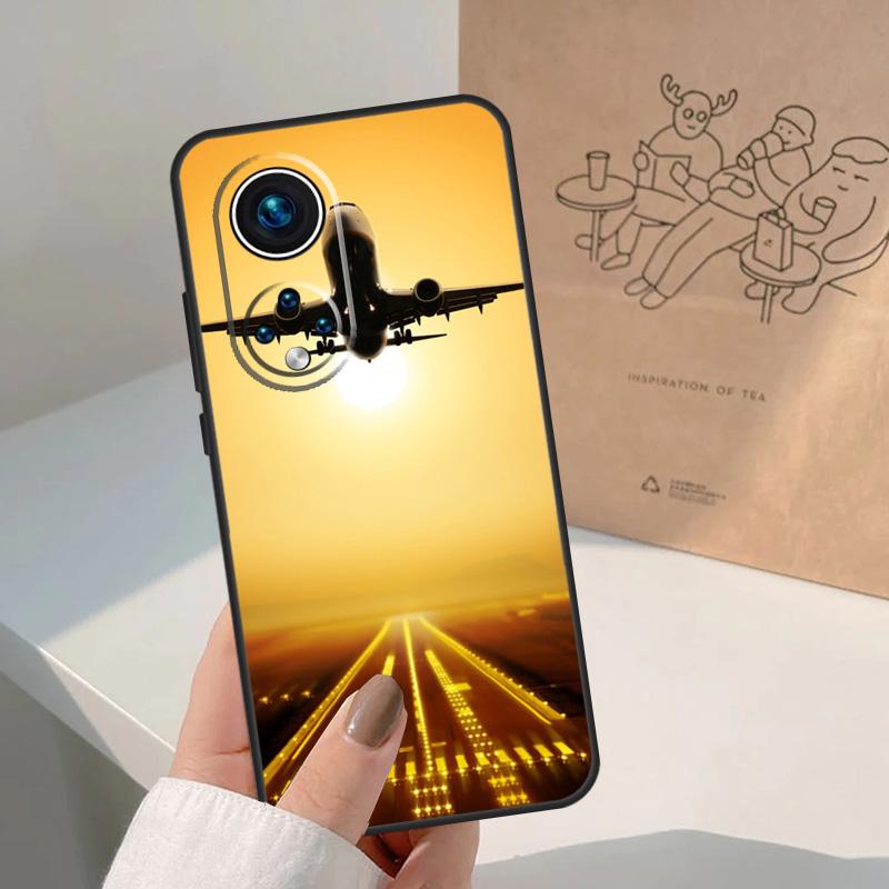 

Самолет, летящий в закат, для Honor Magic 8 Pro 5 6 7 Lite Чехол для Honor Win RT 200 400 50 70 90 X8b X9a X9b X9c X9d Honor 400 Lite