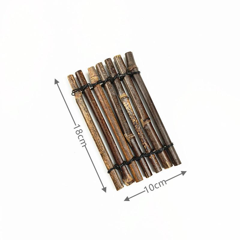 Sashimi & Seafood Bamboo Raft Decoration – Perfect for Hot Pot, Beef, BBQ, and Plating