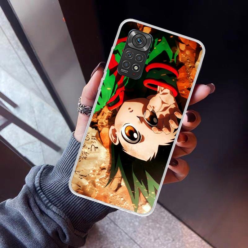 Huner X-Hunters Gon Phone Case For Xiaomi Redmi Note 10 11 12 13 14 15 Pro Plus 11S 12S 14S 11T 11E 10S Soft TPU Back Cover Redm