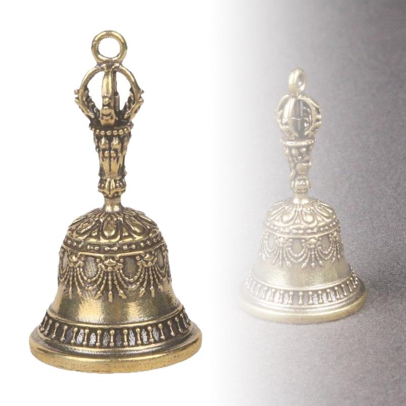 Christmas Bronze Bell Creative Gift Home Decoration Accessories Brass Handicraft Die-casting Drop Bells Key Car Button Wind Bell