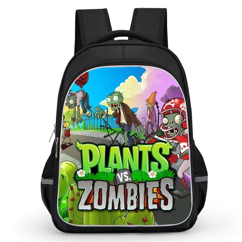Plants Vs. Zombies Plants Vs. Zombies Anime Backpack Student Bag