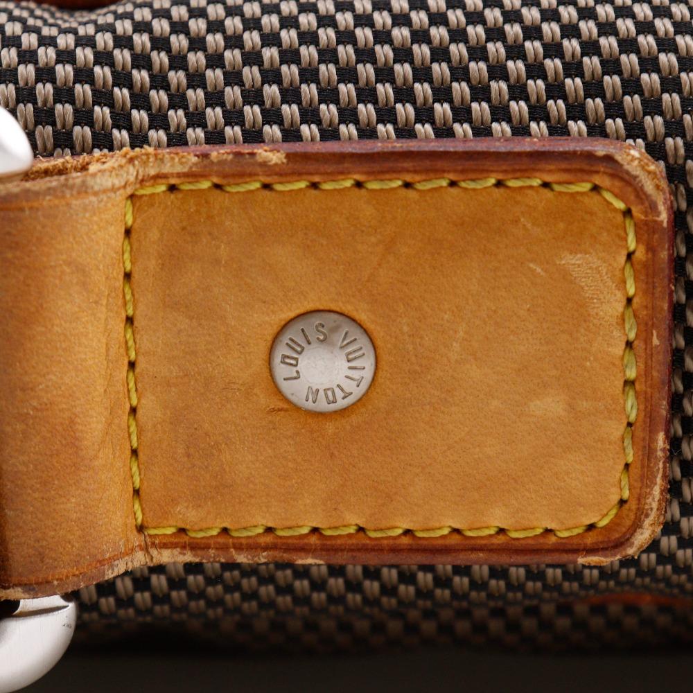 LOUIS VUITTON Sitadan NM Shoulder Bag M93224 Tail Brown Damier Jean Canvas mens Used