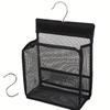 Hanging Toiletry Kits PVC Mesh Hanging Bag Portable Quick Drying Shower Storage Bag Wall Mounted Cosmetics Toiletries Organizer
