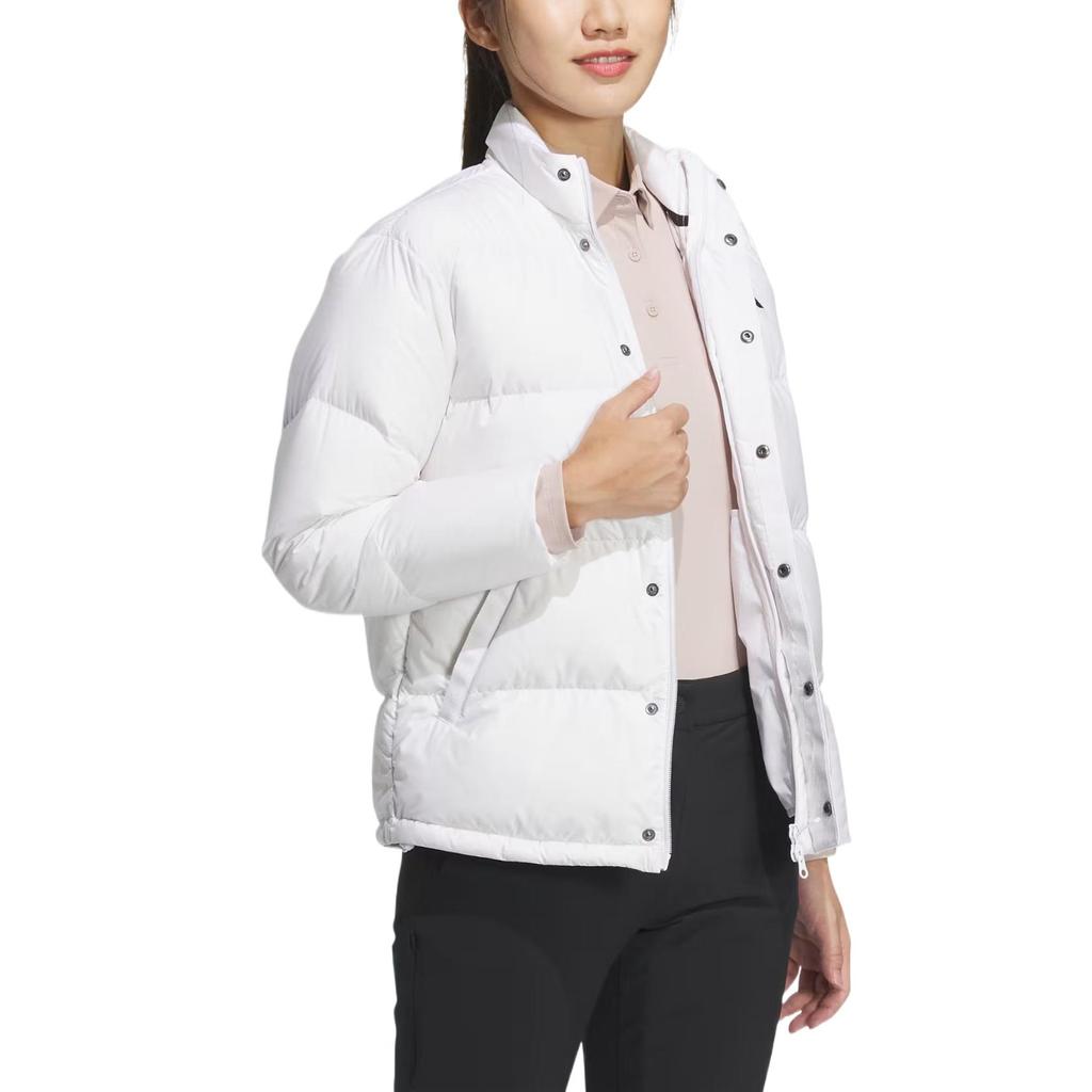 Adidas Wind.Rdy 3-Stripes Versatile Comfortable Windproof Waterproof Sports Down Jacket Women Jackets White IS4795