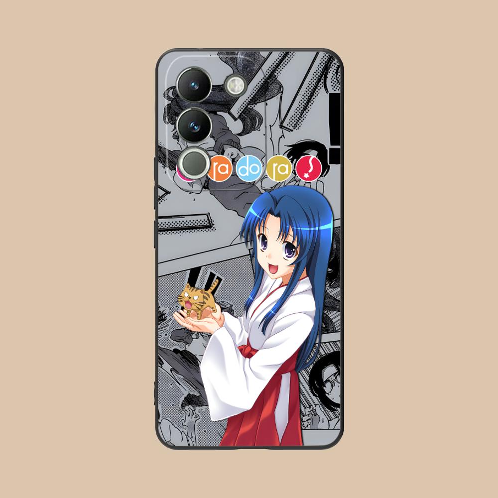 Toradora Kawashima Mobile Phone Case for VIVO V60 V50 V40 V30 V29 V27 V25 V23 Pro Lite 5G Colorful Printing Cover Luxury Cover