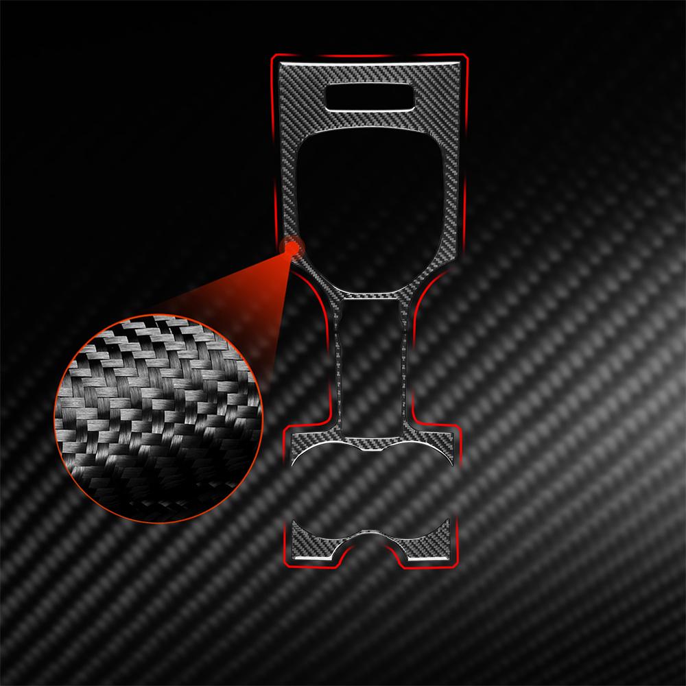 Kohlefaser Schalthebel Becherhalter Panelabdeckung Für Pontiac G8 2008-2009 Für Holden Commodore 2006-2012
