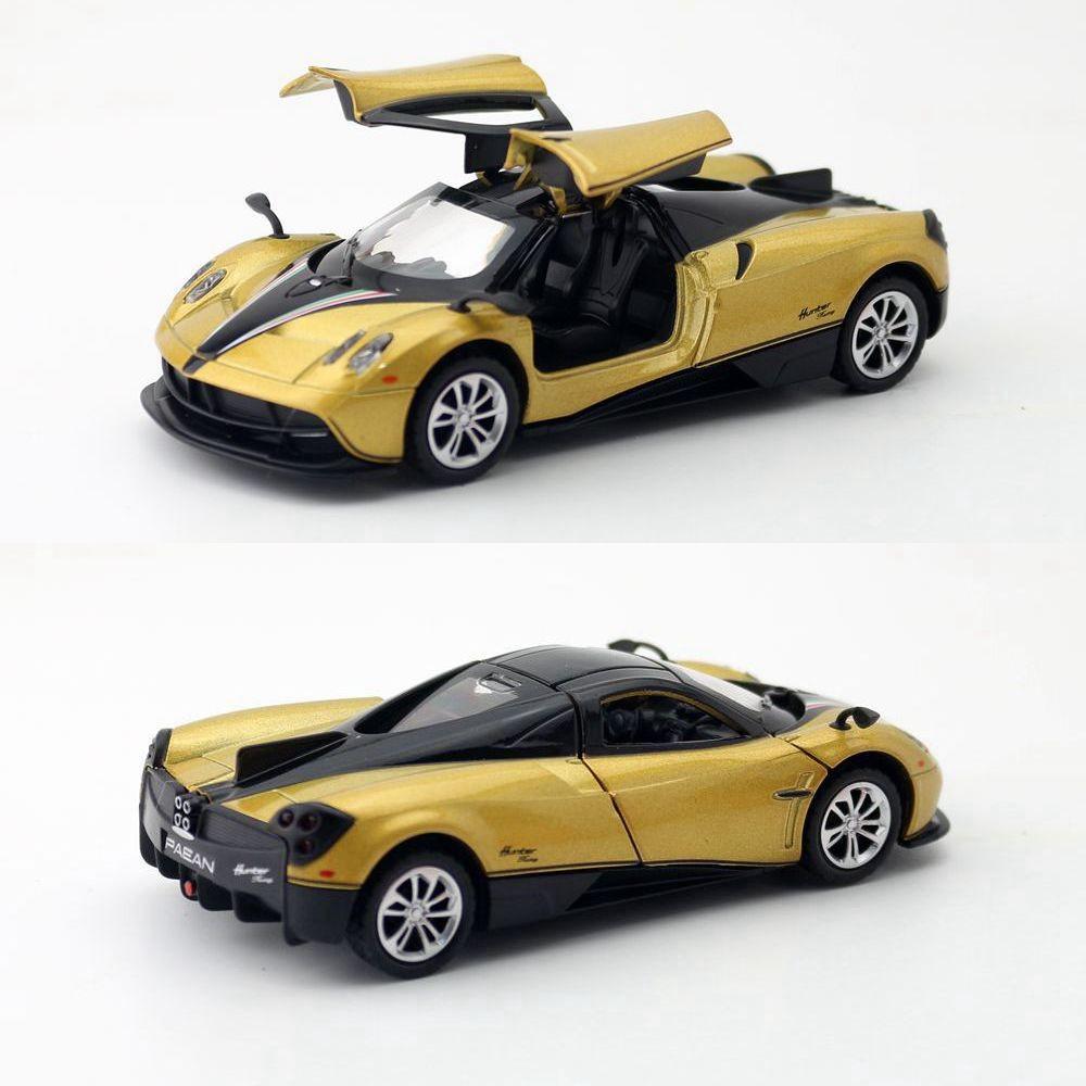 Car Alloy Pagani Model Toy With Acousto Optic Design For Kid And Enthusiast Gift