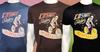 Cinelli Sergio Mora Cosmic Rider Color Size for Road Bikes T-Shirt, Black, L,