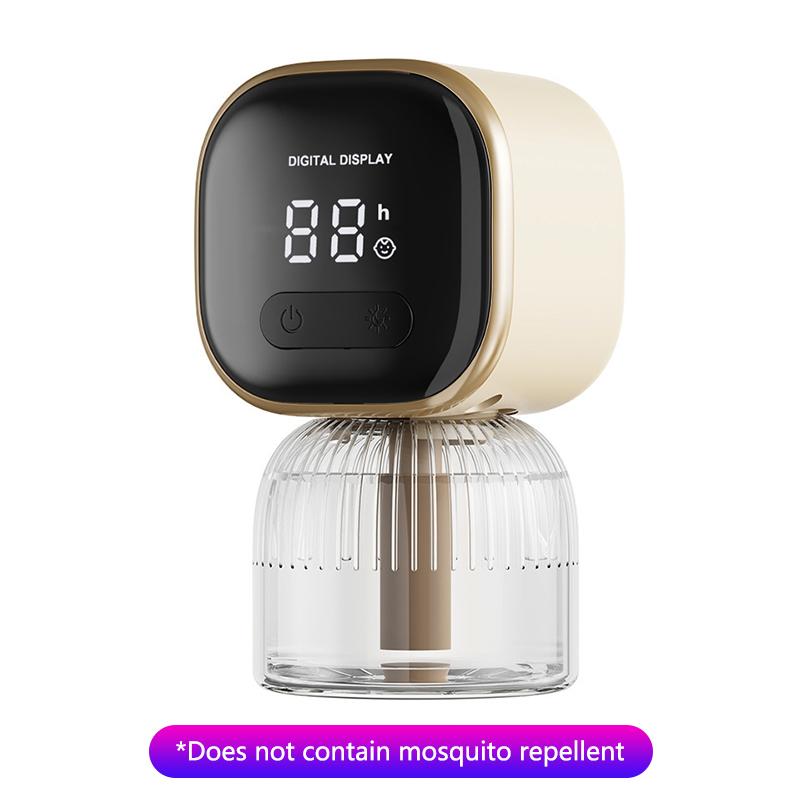 Electric Heating Mosquito Repellent Liquid Cute Children'S Plug-In Timer Display Mosquito Repellent