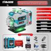 High Precision 16-Line Green Laser Level with Infrared and Strong Light