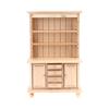 1:12 Dollhouse Miniature Wood Display Cupboard Shelf Cabinet Decoration Painted