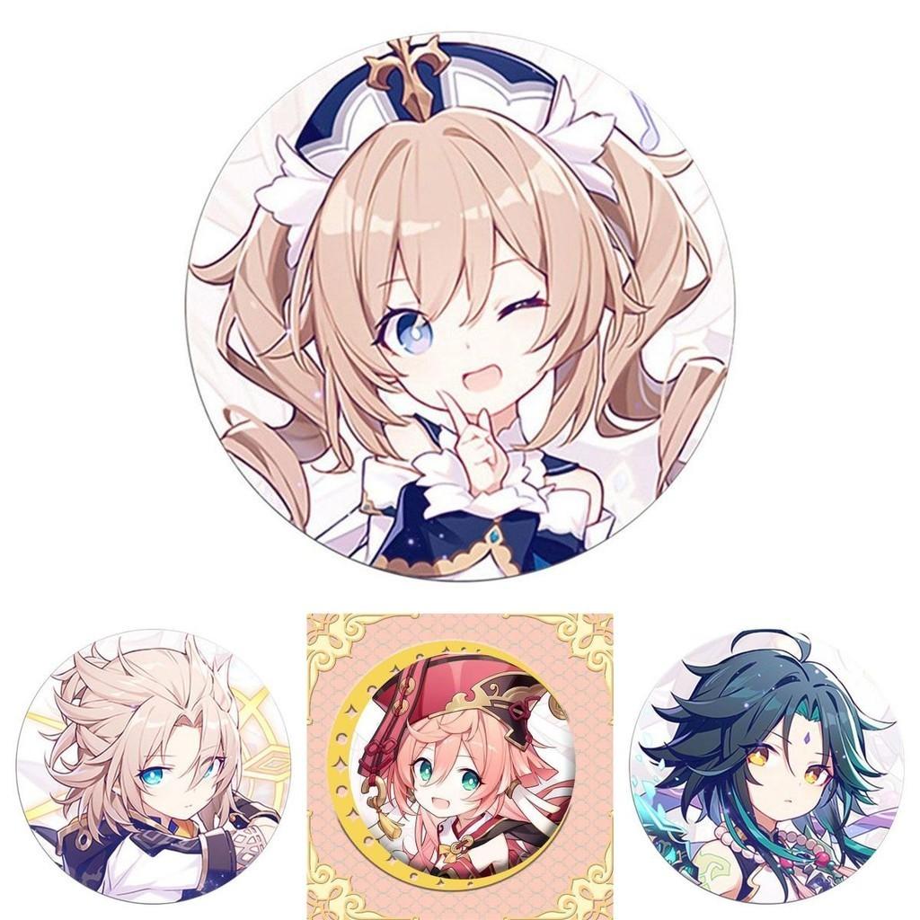 Unique Genshin Impact Cartoon Brooch As A Fashion Jewelry Badge For Anime Lovers
