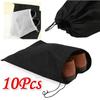 Practical New 10 Pcs Household Shoe Dust Cover Non-woven Fabric Dust Proof Drawstring Storage Bag Household Daily Necessities