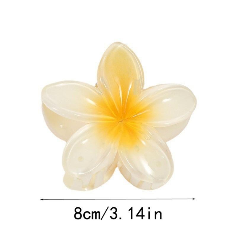Sweet Flower Claw Hair Clips Nonslip Strong Hold Hair Jaw Clips Barrettes Headwear Fashion Hair Styling Accessories