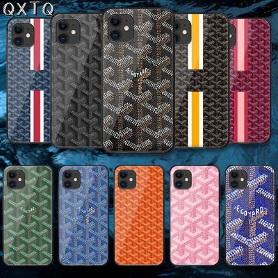 Goyard Luxury Fashion Design Case For iPhone Samsung Galaxy Redmi Note S 17 16 15 14 13 20 24 25 54 Pro Max Ultra Fe Tempered Glass Cover