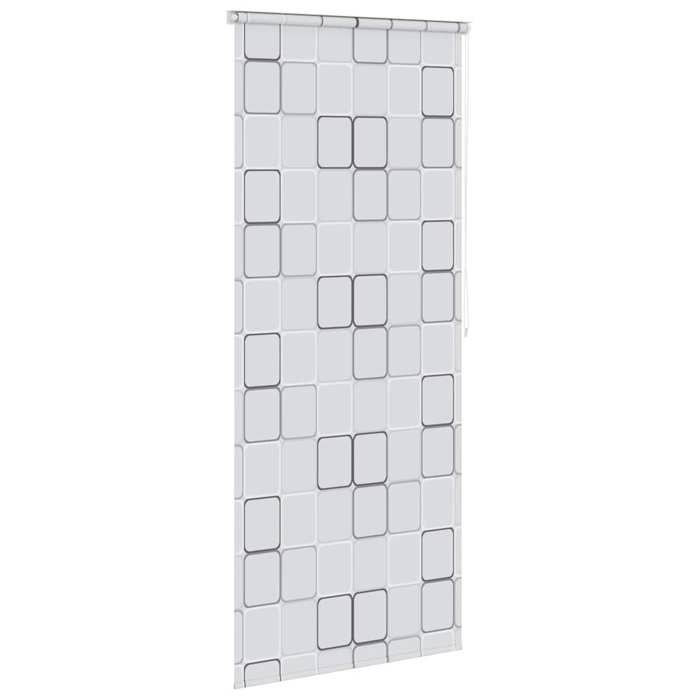 VidaXL Store Roulant De Douche 80x240 Cm Carré Rideaux De Douche Salle De Bain 142847