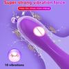 Realistic Dildo Vibrator G Spot Clitoral Stimulator with 10 Powerful Vibration Adult Sex Toys for Women and Couples Pleasure