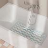 PVC Sicherheits-Badezimmer-Rutschmatte, Massageteppich, Saugnäpfe, Badewanne
