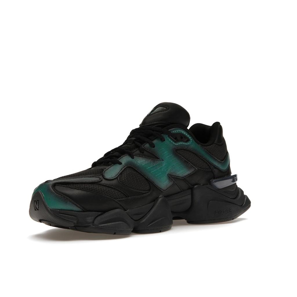 Mowalola X New Balance 9060 Burglarwear - Teal Unisex Sneakers Black U9060ML
