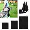 Microfiber Fabric Waffle Pattern Golf Towel Golf Cleaning Towel for Golf Bags
