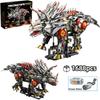 High-Quality Technical High-Quality Mechanical High-Quality Triceratops High-Quality Building High-Quality Blocks High-Quality 1688Pcs High-Quality