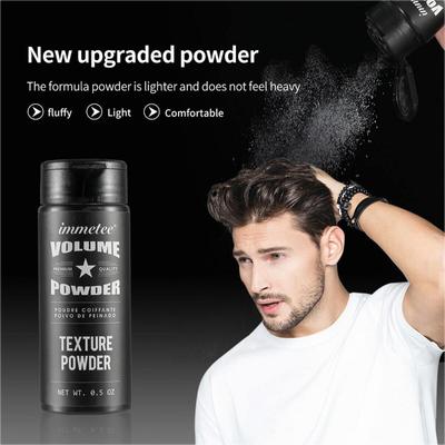14.1g polvere volumizzante per capelli, controllo dell'olio fresco naturale; Dimensioni portatili, facile da modellare; Durevole, sicuro e moderato; Adatto a tutti i tipi di capelli