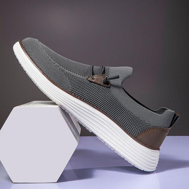 Fashion Fujeak Classic Casual Men's Sneakers Slip-On Loafers for Men Fashion Business Moccasins Office Men Work Flats Trend Driving Shoe