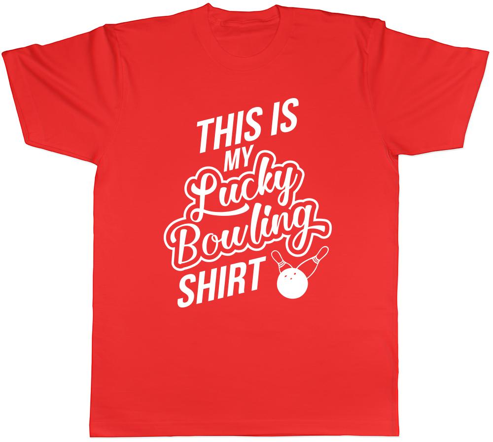 This is my Lucky Bowling Shirt Unisexs Unisexs Ladies TShirt Tee S