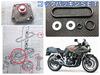 No Brand Suzuki Fuel Cock Gasket Repair Set GSX250S GSX400S Impulse GS250FW/FWS (GJ71A) Katana GJ76A GK77A GK79A Savage 400/LS400 O-ring Rubber S