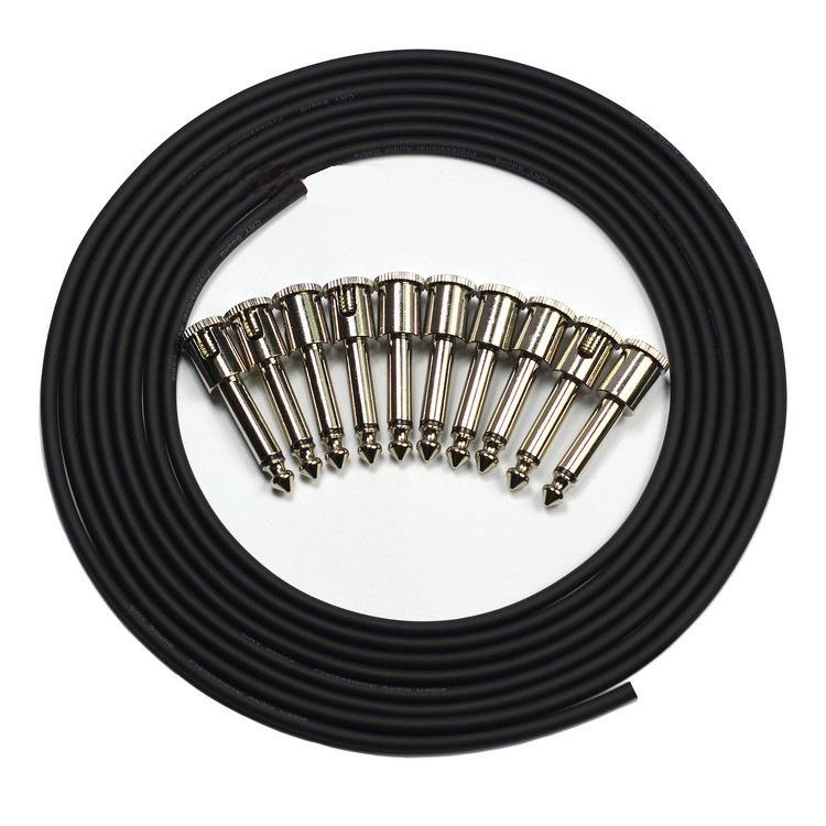 

KGR Аудиофильский беспаечный кабель для гитарных и басовых педалей эффектов Single Connector