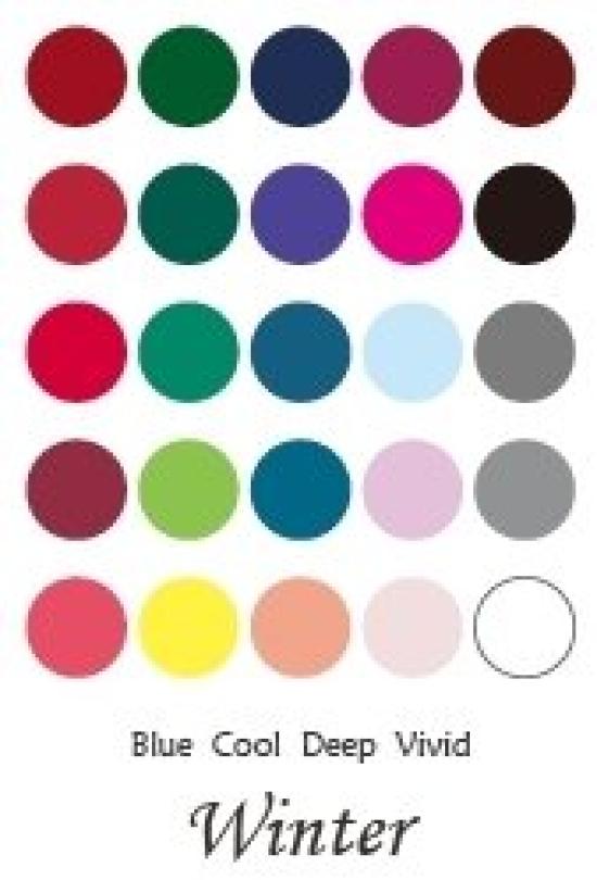 of Personal Color Postcard Size Original Design [Set 30] Cards, [Spring, Summer, Autumn, Winter]