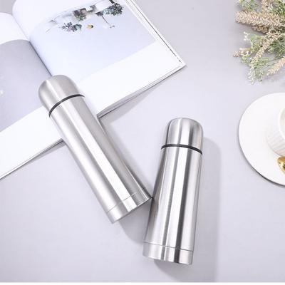 New Stainless Steel Bullet Vacuum Thermos Cup Double-layer Thermal Insulation Cold Insulation Cup Large-capacity Water Cup