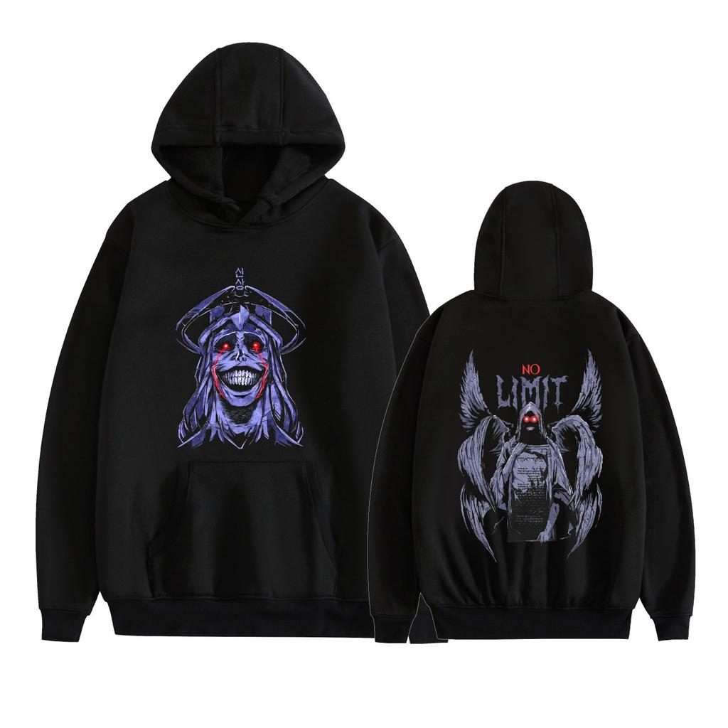 Unisex Cosplay Hoodie Pullover Women Men Solo Leveling Anime Graphic Hooded Sweatshirt Costume