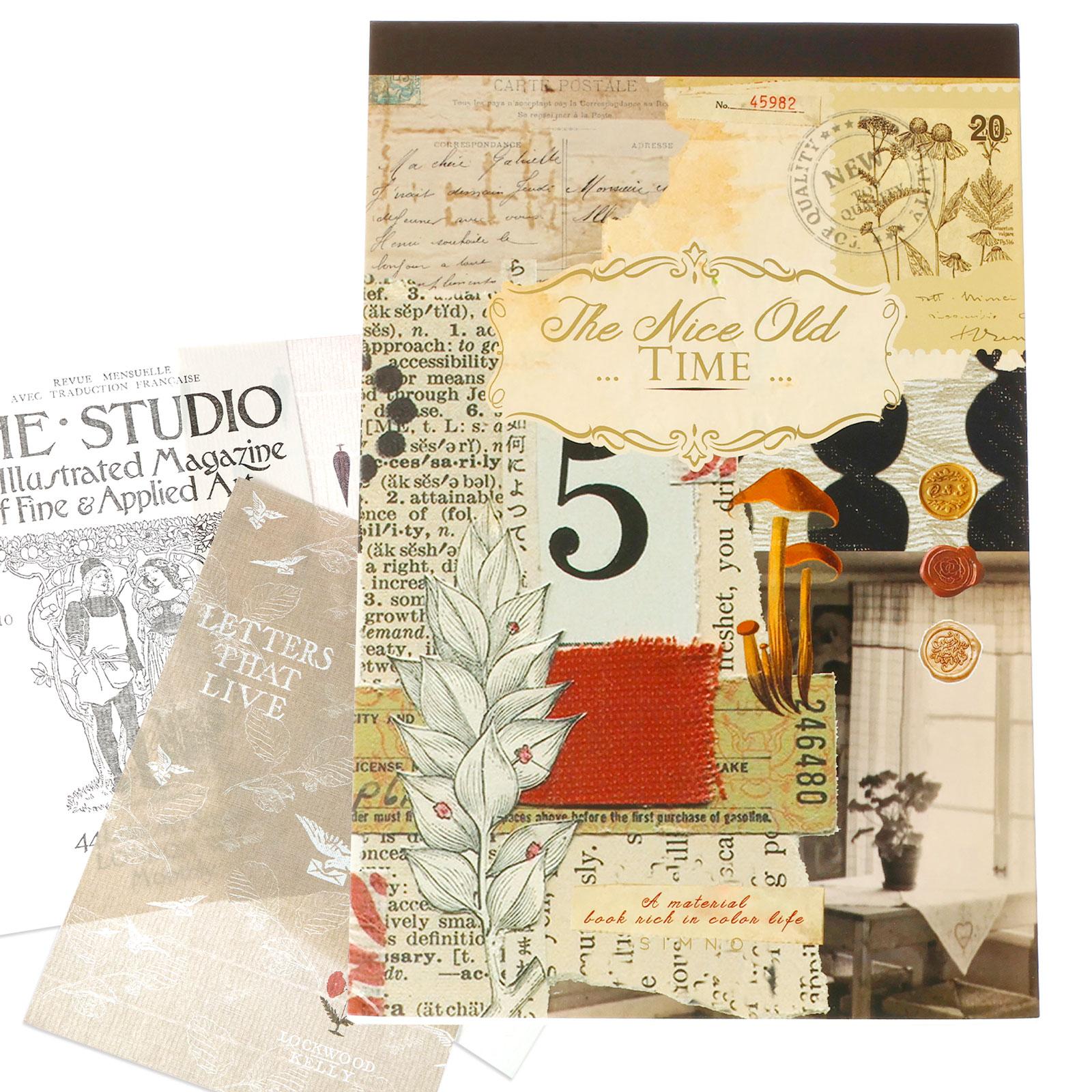 

400 шт. Набор винтажных наклеек для скрапбукинга, ретро-принадлежности для ведения дневника, эстетические декоративные наклейки, васи, сделай сам, искусство, ремесло, ретро-люди