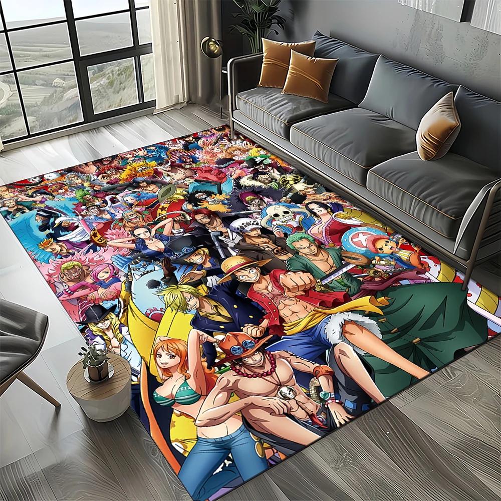 27 Style New One PIECE-E Anime Cartoon Rug Carpet for Living Room Bedroom Home Decor,Floor Mat Non-slip for Sofa Doormat Kids