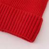 Durchbrochene Blume Warme Wolle Beanie Plüschball Kinder Wintermütze Mode Pompommütze Ohrenschutz