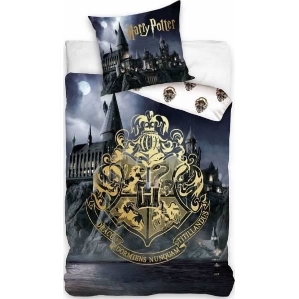 Parure de couette - Harry Potter - 140 x 200 cm - 100% polyester - Lavable - Style classique