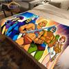 Cartoon Masters of the Universe Wool Blanket Jindian Animation Cashmere  Fashion  Portable Flannel Warm Camping