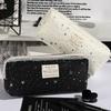 Pencil Pouch Korean Style Pen Bag Lace Star Dots Cloth Stationery Bag Y2k Dots Pencil Case Office
