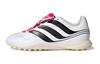 Precision.3 Cushioning, Wear Resistant Low Top Soccer Shoes White Black Red Kids' ID6793