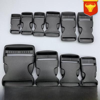 תרמיל חיצוני אבזם פלסטיק POM מתכוונן עבור תיקי מותן ואביזרי מטען