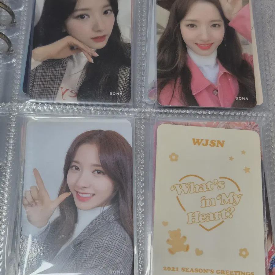 

Wjsn Bona Kim Jiyeon Space Station Md Photo Card Binder Photocard Pre-order Benefit