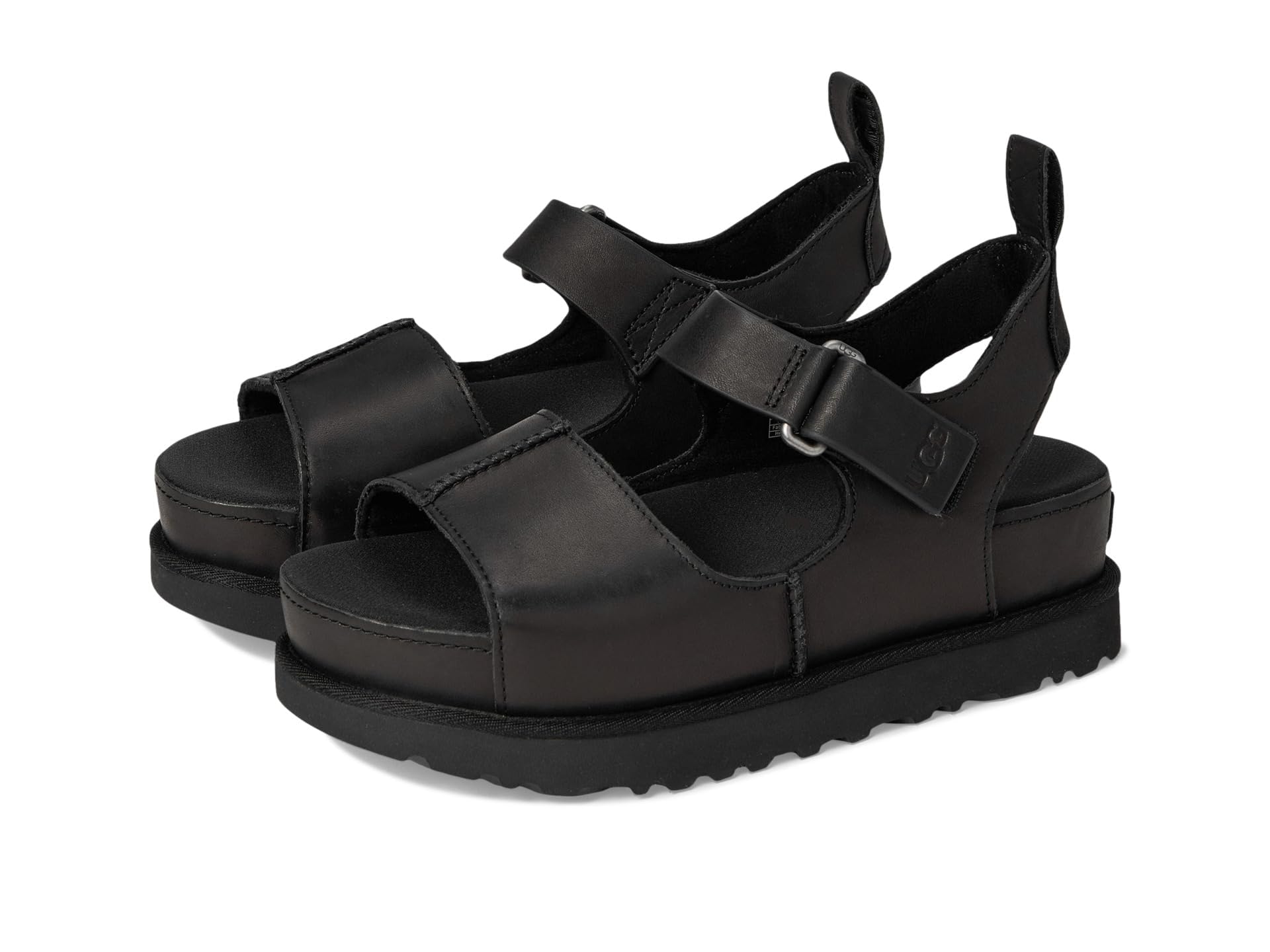 

Сандалии Goldenstar Hi для женщин, черный см [UGG], кожа, 24.0