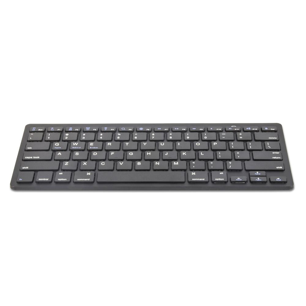 

Wireless Bluetooth-compatible 3.0 Keyboard Appk78 for iPhone iPad Samsung Smartphone Tablet Laptop Black