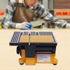 1/8HP Electric Desktop Sawing Machine with 3 Saw Blades, 4500rpm Adjustable Horizontal Cutting Angle for Plastic, Wood and Stone