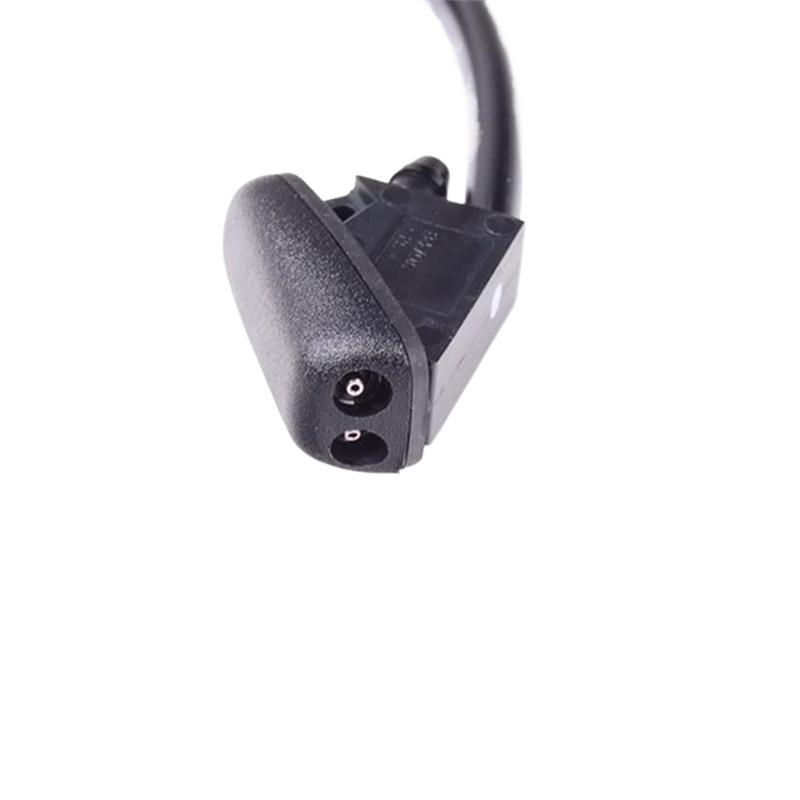 Windshield Washer Spray Nozzle Windscreen Nozzle Driver/ Passenger Side For Mini R55 R56 R57 R60 61662755722 61662756194-A99D nero